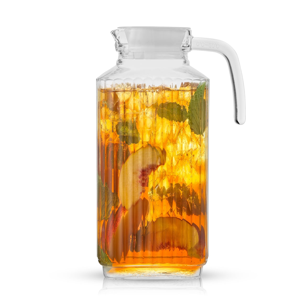 JoyJolt® 60oz. Beverage Serveware Glass Pitcher